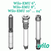 Скважинные насосы Wilo-EMU  купить минск