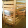 кровать двухярусная мебель деревянная детская комната